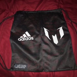 Adidas mesh drawstring bag Messi era